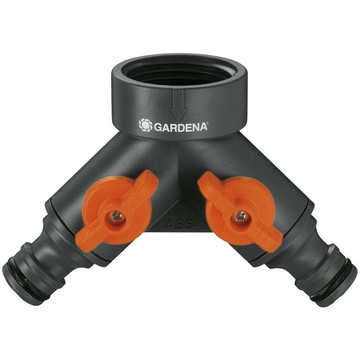 【GARDENA 景觀園藝】 Y型水龍頭接頭21mm 938