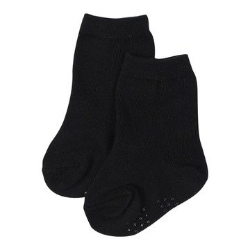 akachan honpo - 經典中筒襪-黑色 (9~14cm)