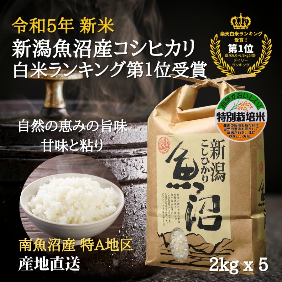 魚沼産コシヒカリ 新米 令和5年 特別栽培米 お歳暮 お年賀  10kg   特別栽培米 お歳暮 お年賀  南魚沼産コシヒカリ 産地直送 魚野川