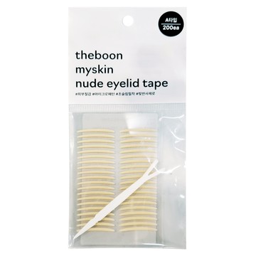 THEBOON 羽毛裸感單面雙眼皮貼 200入  1包  A Type