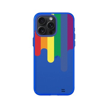 iPhone 15 Pro Max Clear 激光藍 - Love in All ____ - lovewins-彩虹