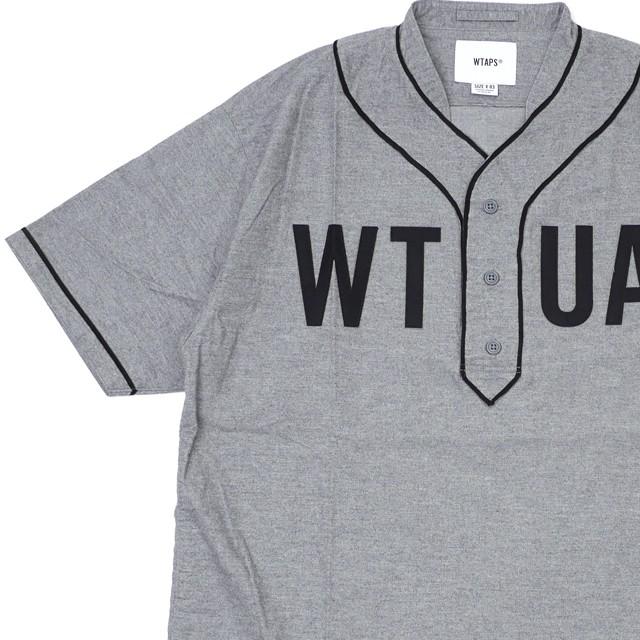新品 ダブルタップス WTAPS LEAGUE SS SHIRT リーグ ベースボール