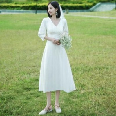 結婚式シンプルドレスの通販 257 351件の検索結果 Lineショッピング