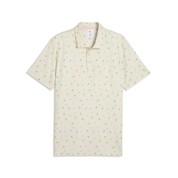 PUMA 高爾夫系列AP Cloudspun檸檬短袖Polo衫 男性
