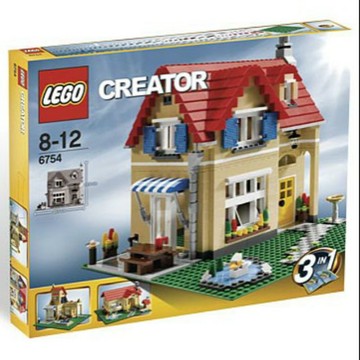 3800【台中翔智積木】LEGO 樂高 CREATOR 創意系列 6754 Family Home 別墅