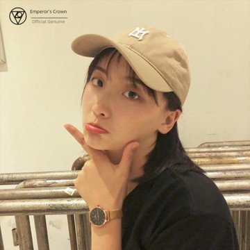 小標軟頂ins女遮陽夏款棒球帽