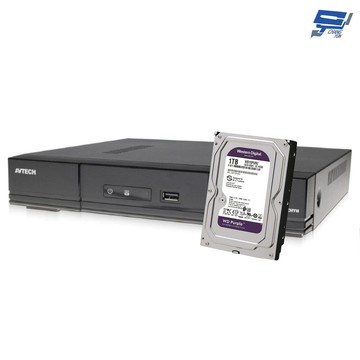 昌運監視器 送wd硬碟1tb avtech 陞泰 dgd1005ax-u1 xvr 4路 錄影主機