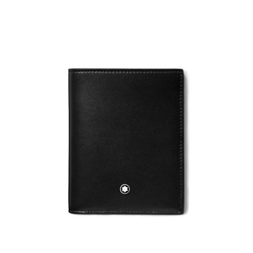 大班系列黑色6卡皮夾