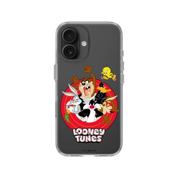 iPhone 16 Clear Case（相機按鈕） 透明 - 樂一通 Looney Tunes - 經典