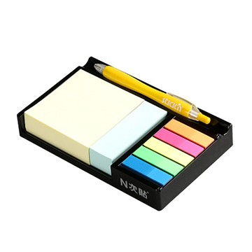 N次貼便條磚+標籤+黑色便條台/61309/不含筆/組