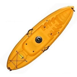 【2米70單人皮划艇-P05-全配-270*78*42cm-1套/組】獨木舟 釣魚船 滾塑硬艇塑膠艇 平臺舟 海洋舟(艇+坐墊+槳+衣，需預定+海運)-7682040