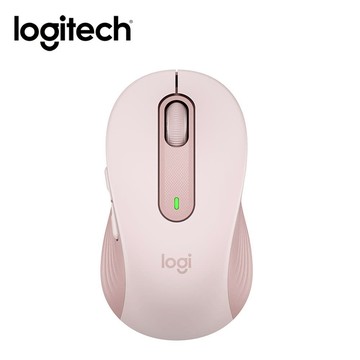 Logitech 羅技M650多工靜音無線滑鼠- 玫瑰粉