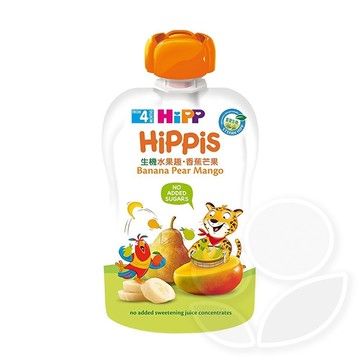 HiPP 喜寶 生機水果趣-香蕉芒果100g【佳兒園婦幼館】