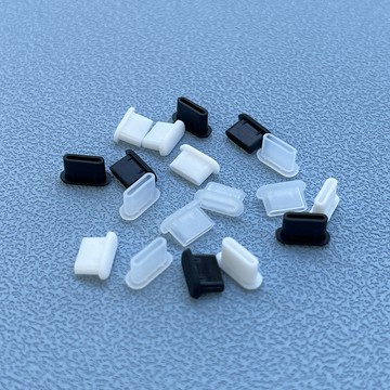 藍獅 適用typec手機防塵塞 USB-C充電口 防塵 堵頭數據口 軟硅膠塞 防丟 防水