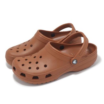 Crocs 洞洞鞋 Classic 男鞋 女鞋 棕 經典克駱格 休閒鞋 卡駱馳  1000121N