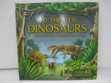 【書寶二手書T2／語言學習_ZIG】Dinosaurs: Play Look and Find in Amazing 3-D Pop-Ups_Cat’s Pyjamas Books Ltd. (COR)/ Dogi, Fiametta (ILT)