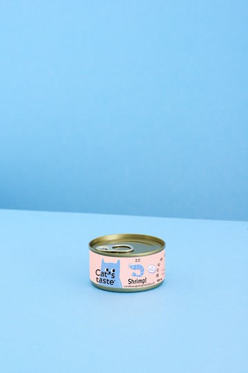 Cat's Taste 吞拿魚蝦肉汁貓罐