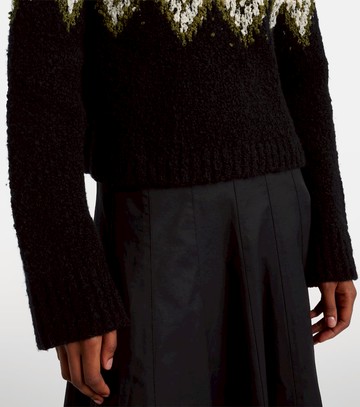 Proenza Schouler White Label Lizzy fair isle cotton sweater