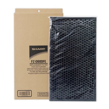 【SHARP夏普】KC-JD70/60T-W專用蜂巢狀活性碳濾網 FZ-D60DFE