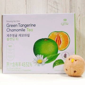 COSTCO代購 好市多 韓國 Balance Grow 青橘洋甘菊茶 230毫升 10入 青橘 柑橘 洋甘菊 果茶