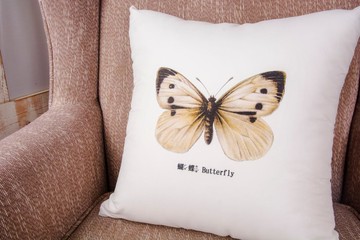 抱枕-蝴蝶 Butterfly 雙面抱枕