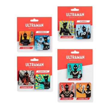 【超人力霸王】 壓克力名言磁鐵 (共4款)