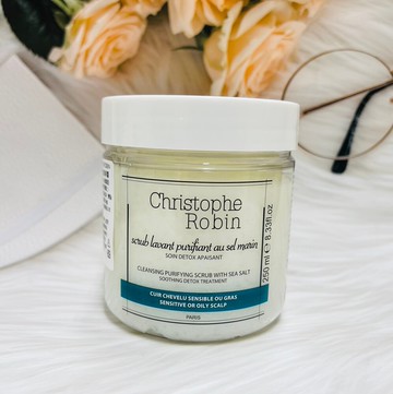 潼漾小舖 即期christophe robin 海鹽舒緩頭皮潔淨霜 250ml