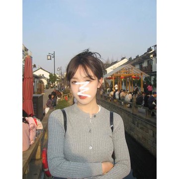 灰色長袖百搭老錢風針織衫開衫女短上衣麻花毛衣外套2024春秋新款