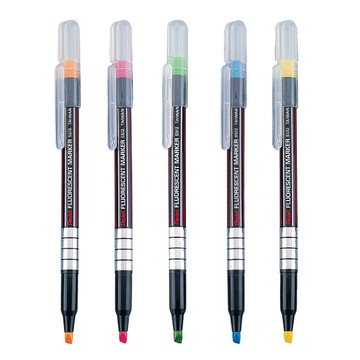 PENTEL S512螢光筆-藍/綠/橘/黃/粉紅