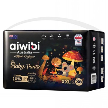 aiwibi 愛薇彼 安撫魔法褲型尿布  2XL  36片
