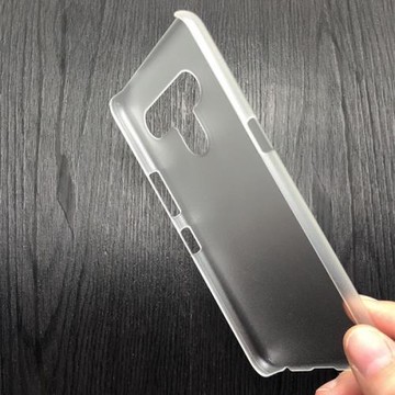 適用于LG V50手機殼超薄透明半包v50磨砂硬殼塑料PC防摔套男女款