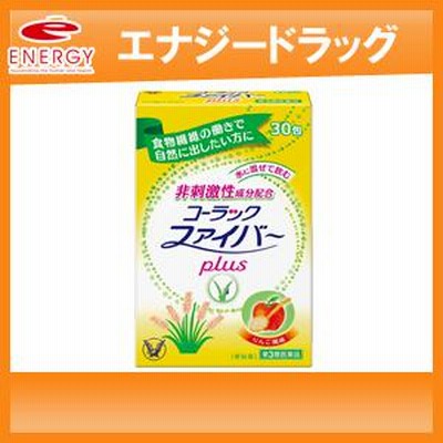 コーラックファイバーplus　30包　便秘　非刺激性　第3類医薬品　大正製薬