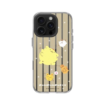 iPhone 16 Pro Clear Case（相機按鈕） 透明 - 三麗鷗-布丁狗30週年 PomPomPurin (30th Anniversary) - 點點星光