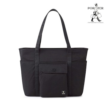 PORTER INTERNATIONAL - 精粹休閒LAPSE托特包 - 黑