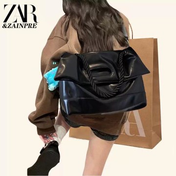 品牌百搭大容量通勤包包女2025新款通勤托特包百搭休閑單肩斜挎包