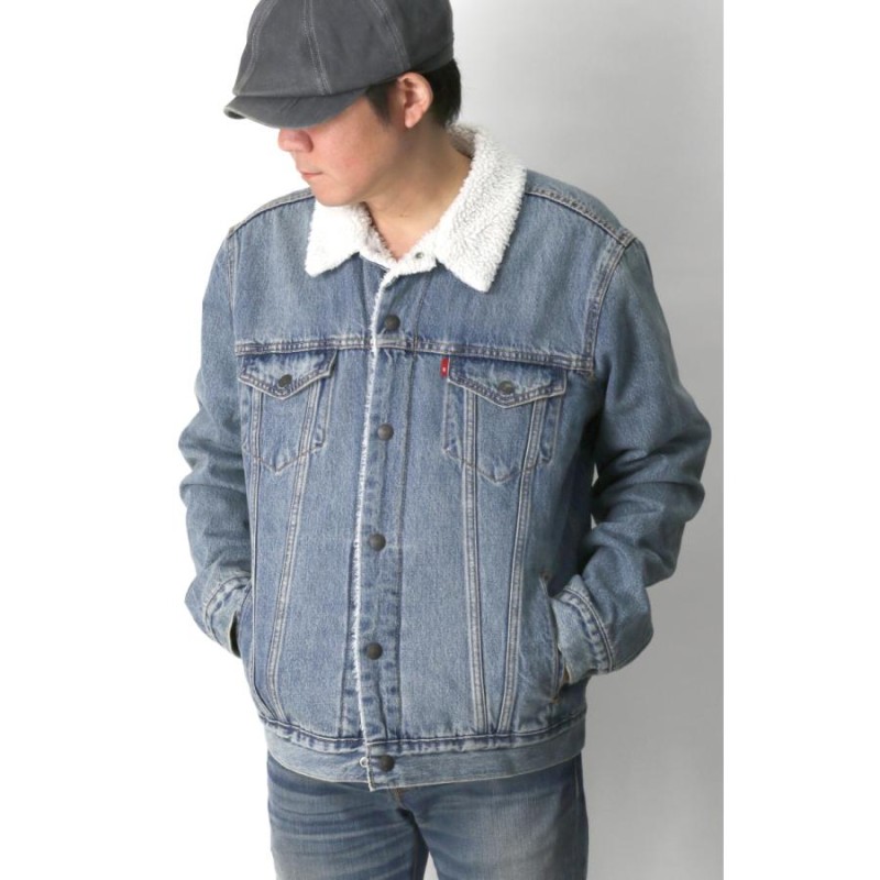 リーバイス) Levi's TYPE 3 トラッカー ジャケット デニムジャケット Gジャン 裏 ボアフリース メンズ レディース |  LINEブランドカタログ