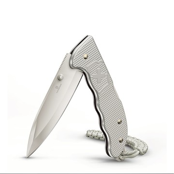 VICTORINOX 瑞士維氏5用ALOX金屬殼Evoke系列瑞士刀(136mm)-銀色(0.9415.D26)