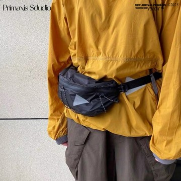 【PRIMAXIS】日系戶外露營休閑胸包 輕量化斜挎包 騎行腰包 機能防水腰包 運動腰包 跑步腰包 騎士腰包 腰包大容量