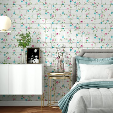 墻紙自粘3d立體泡沫墻貼幼兒園墻裙兒童房間布置裝飾防水墻壁貼紙