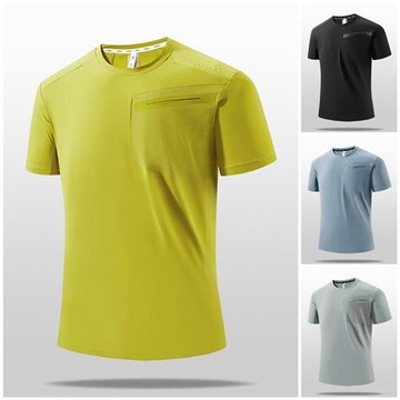 【米蘭精品】現貨+預購 男涼感上衣短袖上衣T恤夏季無痕運動休閒冰絲速乾冰感透氣寬鬆-男裝4色74lg52