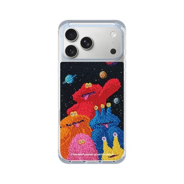 iPhone 17 Pro Max ClearX (MagSafe 兼容) 冰透藍 - TAKUMA FUJISAKI 藤崎琢磨 - space mythology