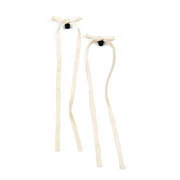 少女漫畫蝴蝶結髮夾組 / 3色 / Girl Manga Bow Hair Clip Set