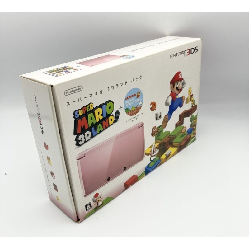 最初の Nintendo 3DS スーパーマリオ 3Dランド パック ミスティピンク 