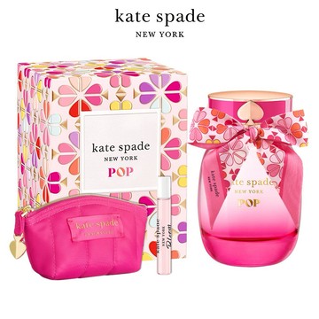 領券再折$122.限時贈試香絲巾【KATE SPADE】桃氣泡泡淡香精100ml(贈隨機香水筆7.5ml.附紙袋)快速出貨