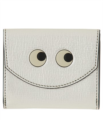 anya hindmarch trifold mini "eyes" wallet