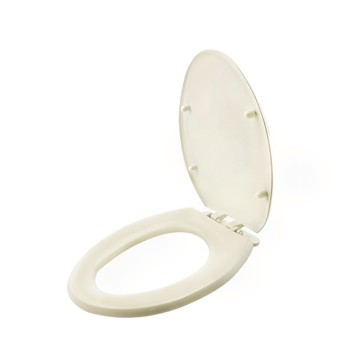 抗菌超值馬桶蓋 加長型 牙色