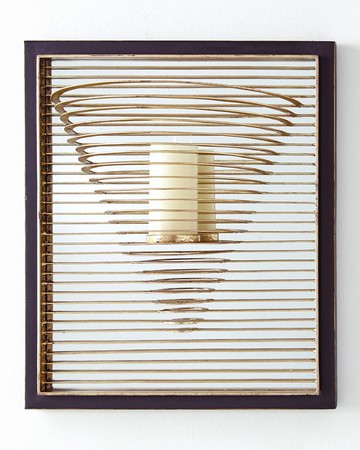 Pyramid Candle Sconce