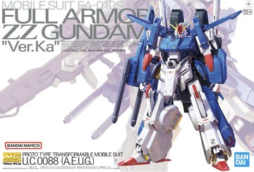 【鋼普拉】現貨 BANDAI 機動戰士鋼彈ZZ MG 1/100 ZZFA Ver. Ka 全裝甲型ZZ鋼彈 全武裝