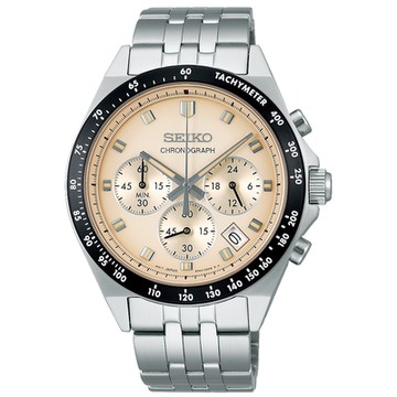 SEIKO 精工 CS系列 日系三眼計時 石英腕錶 SBTR045J/8T63-02R0S