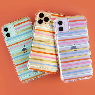 【清貨價】iPhone Rifle Paper 彩色間條